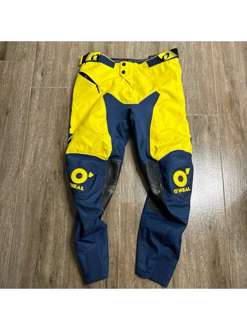O'Neal MX Pant Oneal Riding Pants Size 34 yellow blue